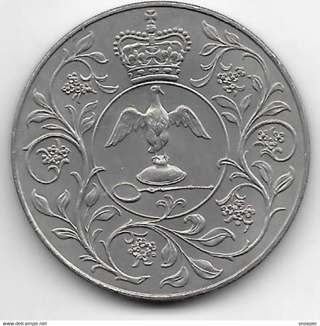 Great Britain 25 New Pence 1977 Km 920    Xf+ - 25 New Pence