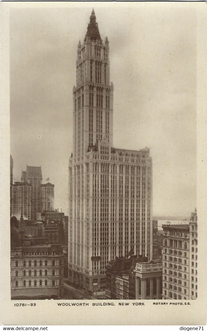 New York Woolworth Building - Autres Monuments, édifices