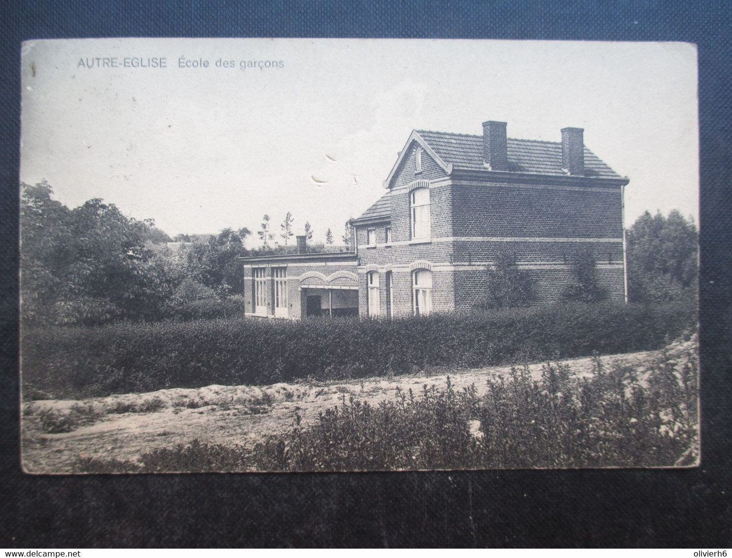 CP BELGIQUE (V2210) AUTRE EGLISE - Ramillies (2 Vues) Ecole Des Garçons (Ecole Du Piroy) 1929 - Phototypie Pinon - Ramillies