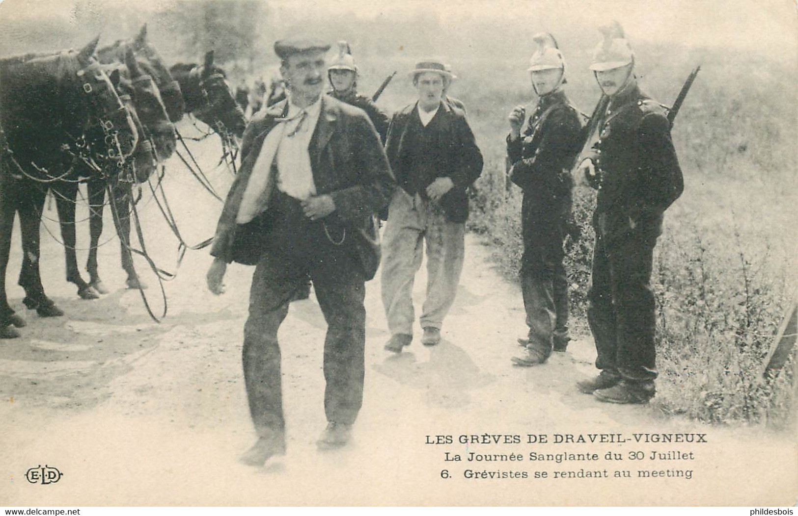 ESSONNE  Les Greves De DRAVEIL-VIGNEUX La Journée Sanglante - Draveil