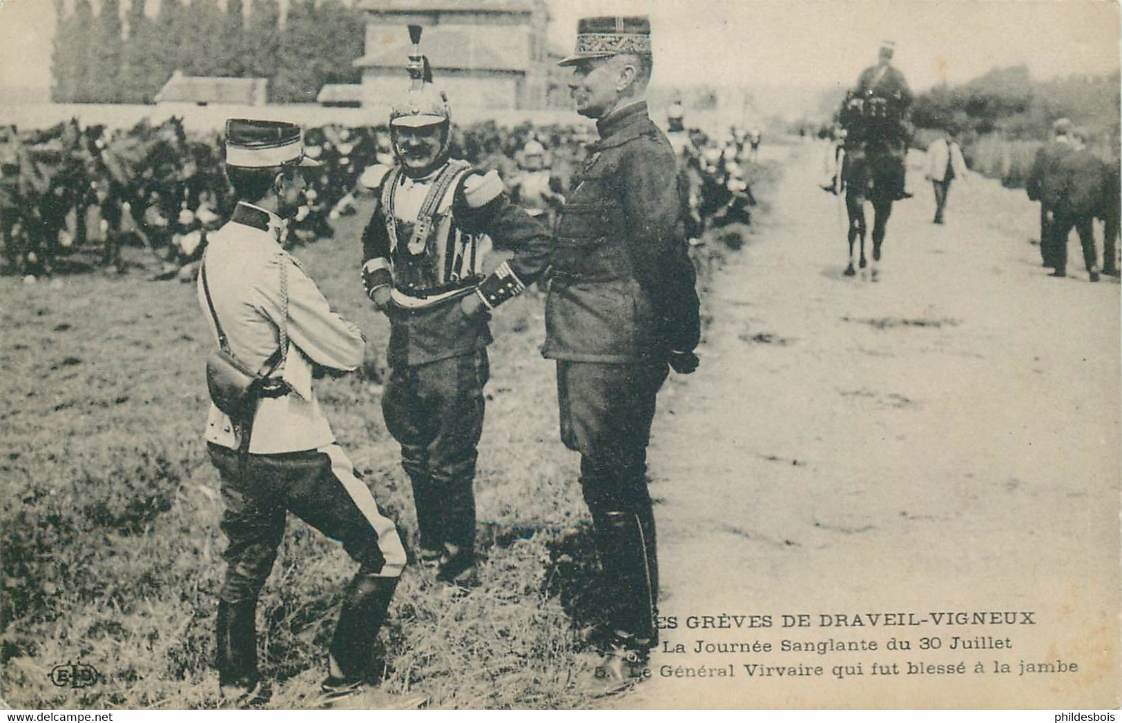 ESSONNE  Les Greves De DRAVEIL-VIGNEUX La Journée Sanglante Général Virvaire - Draveil