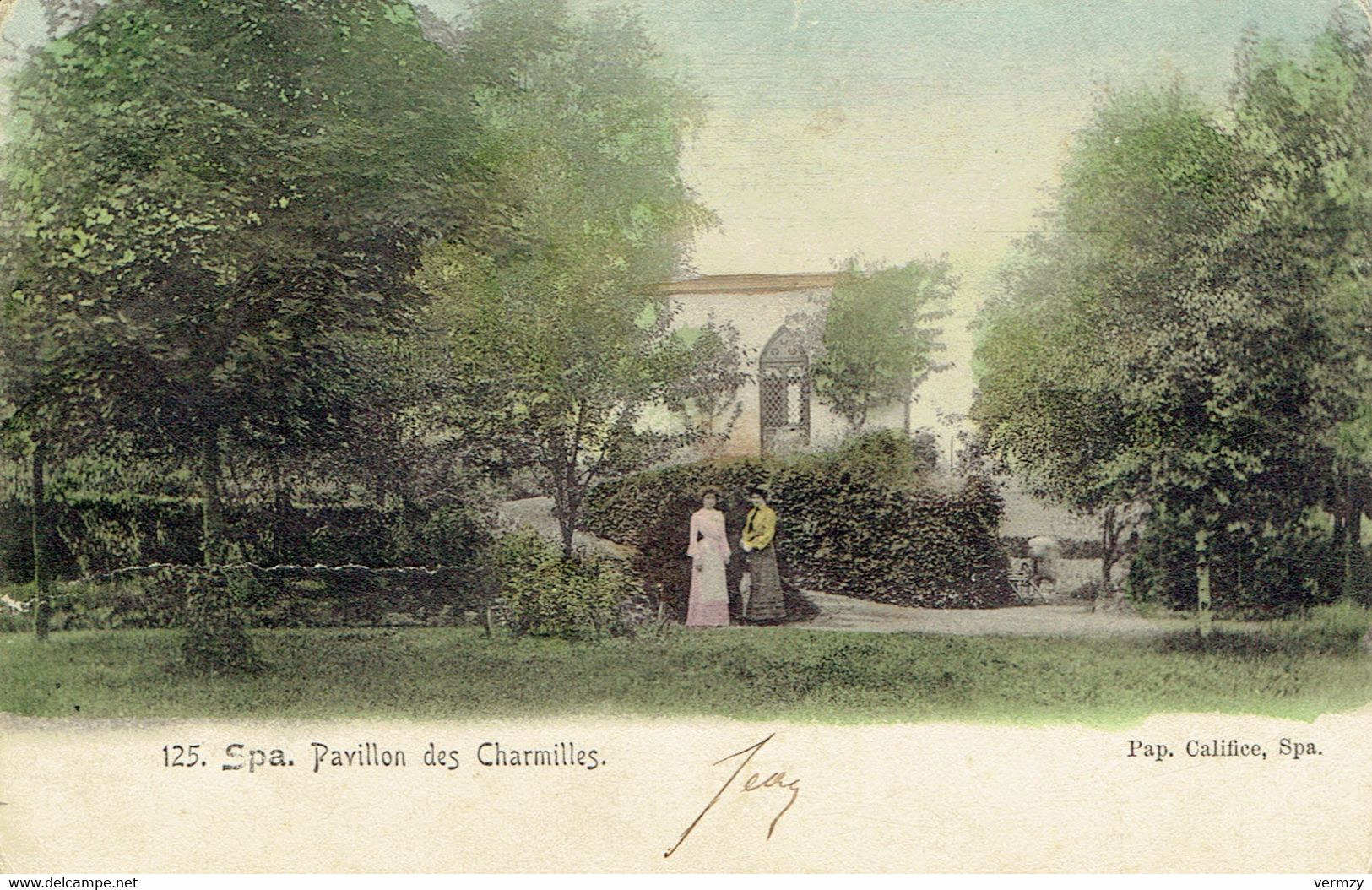 CPA  SPA : Pavillon Des Charmilles - Spa