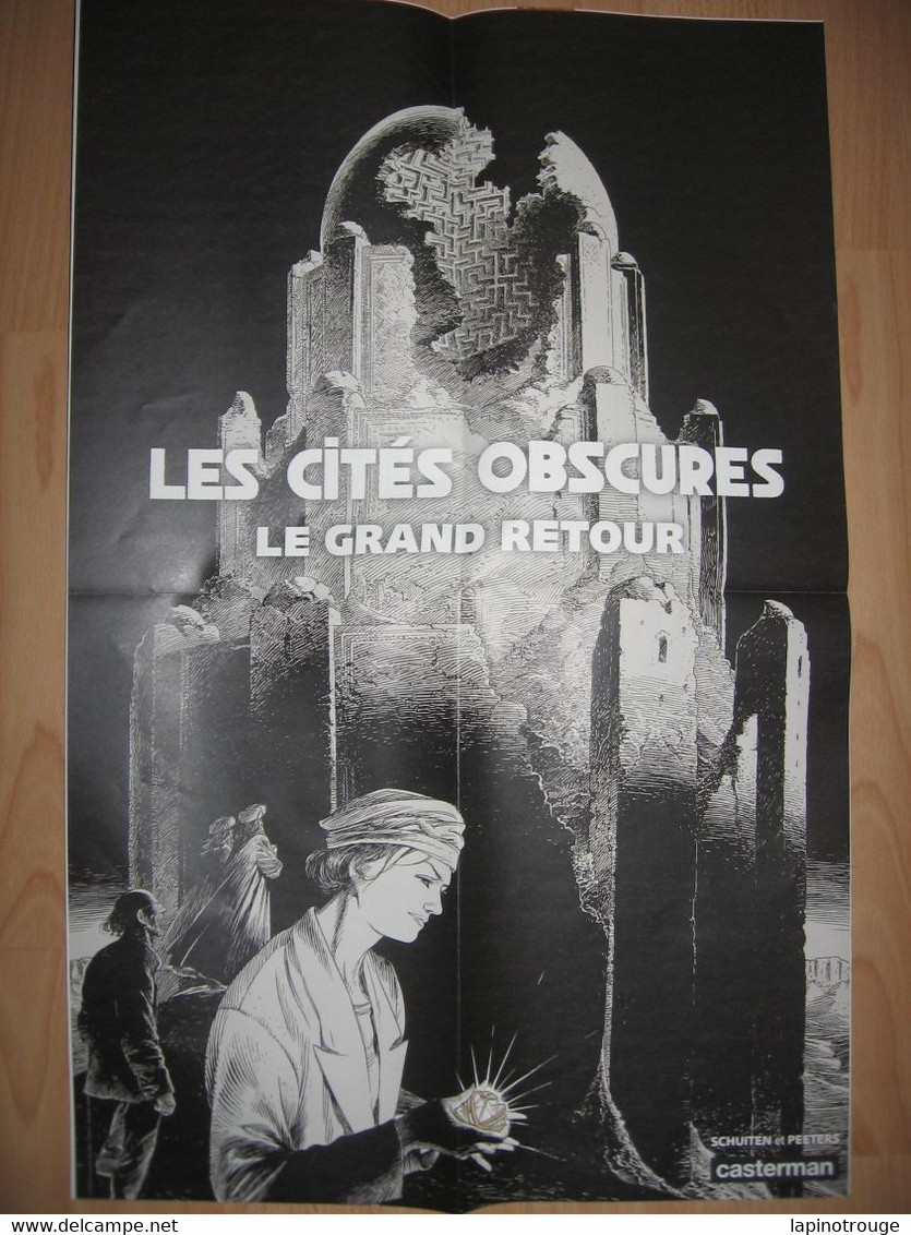 Affiche SCHUITEN François Les Cités Obscures 2008 (Peeters - Affiches & Offsets