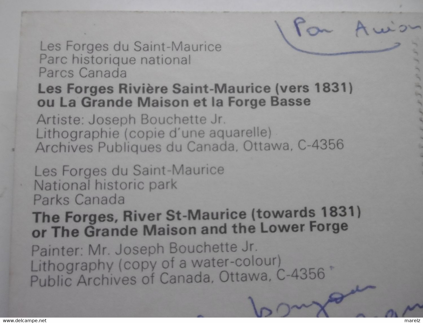 Trois-Rivières Les Forges Du Saint-Maurice - Parc Historique National CANADA QUEBEC - à Voir Timbres Stamps - Trois-Rivières