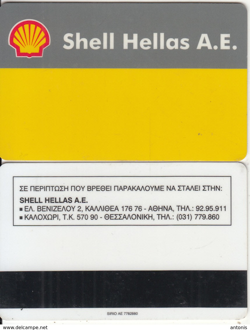 GREECE - Shell Hellas SA, Magnetic Member Card, Unused - Petrole