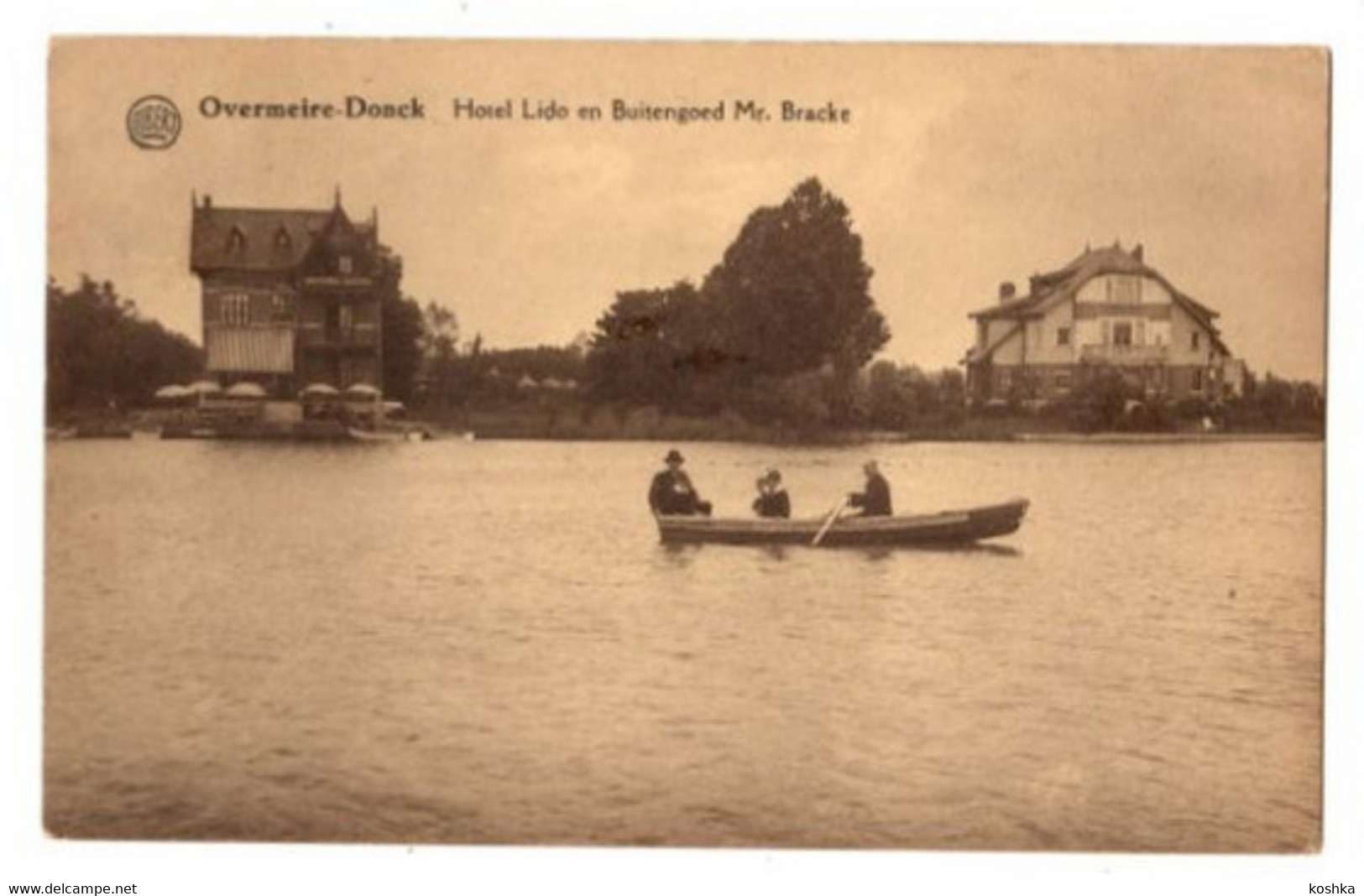 OVERMEIRE DONCK - Hotel Lido En Buitengoed Mr.Buitengoed Mr Bracke - Verzonden - Uitgave Albert - Berlare