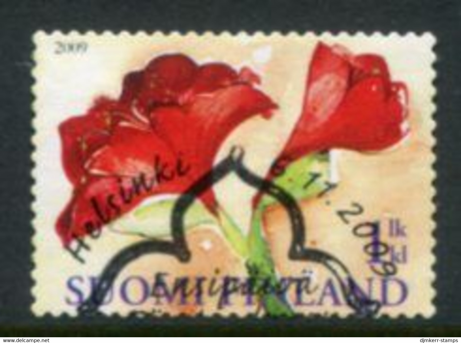 FINLAND 2009 Flower: Amaryllis Used..  Michel 1996 - Used Stamps