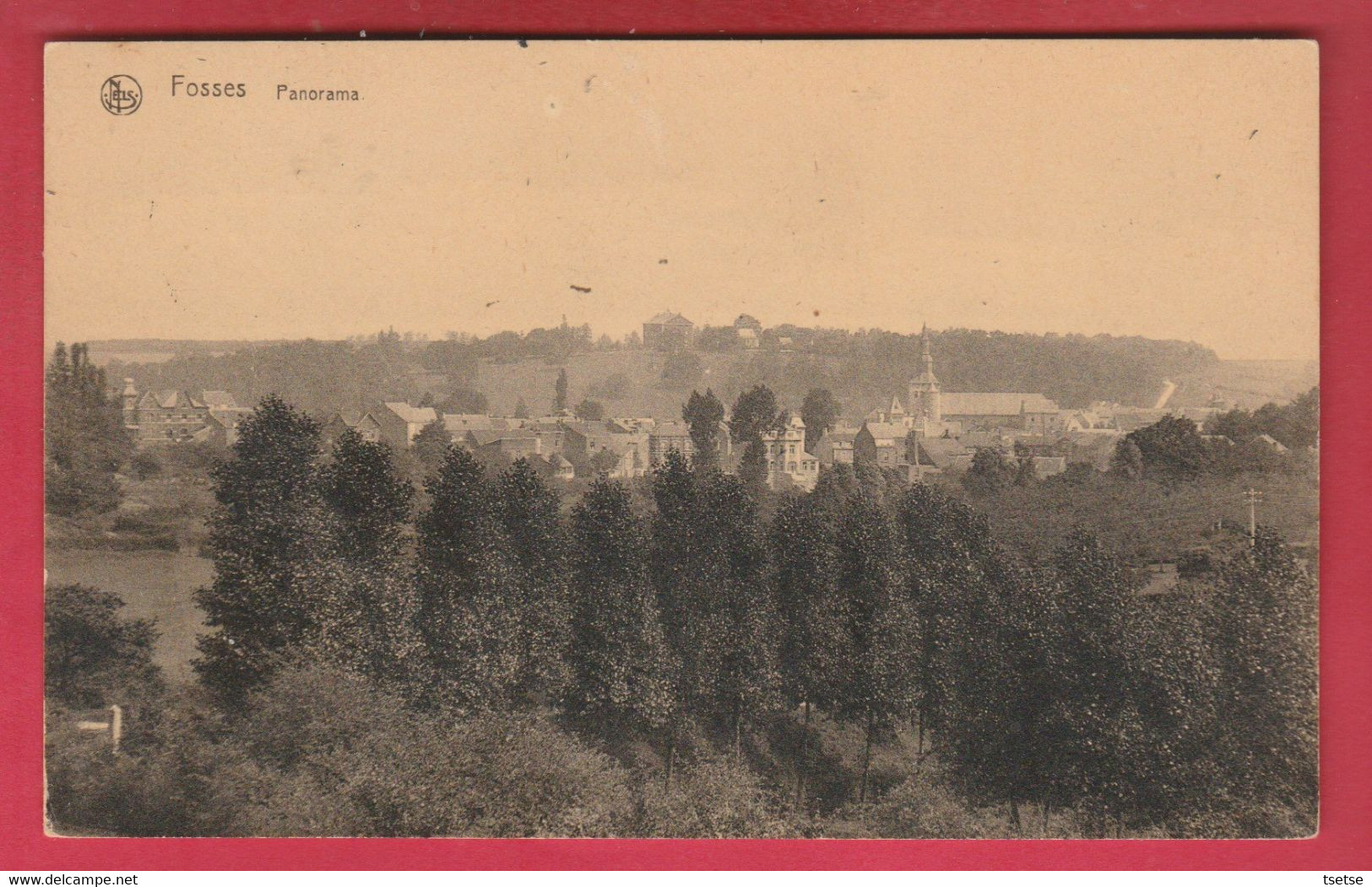 Fosses - Panorama ... De La Commune - 1928 ( Voir Verso ) - Fosses-la-Ville
