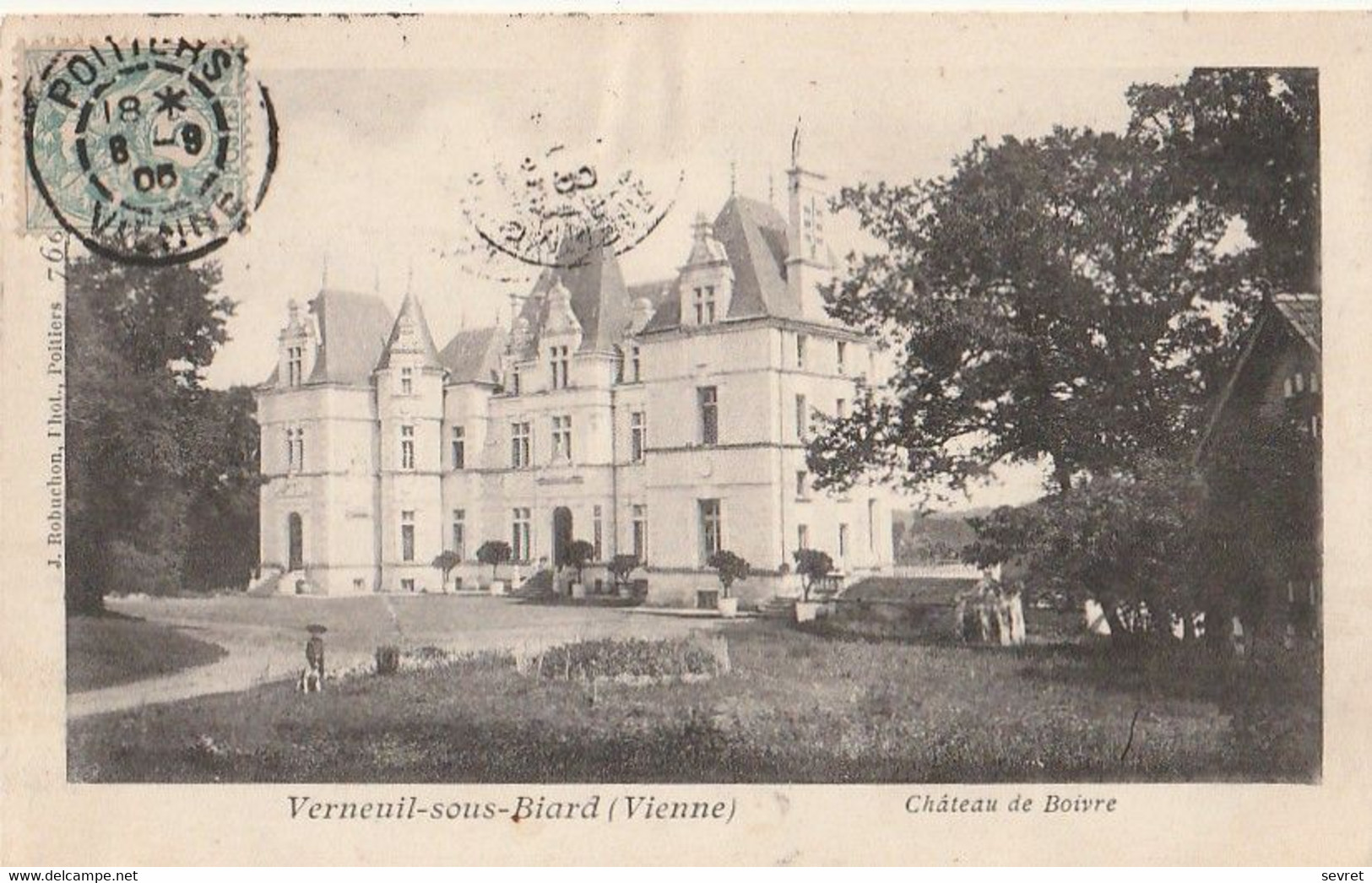 VOUNEUIL-sous-BIARD. - Château De Boivre - Vouneuil Sous Biard