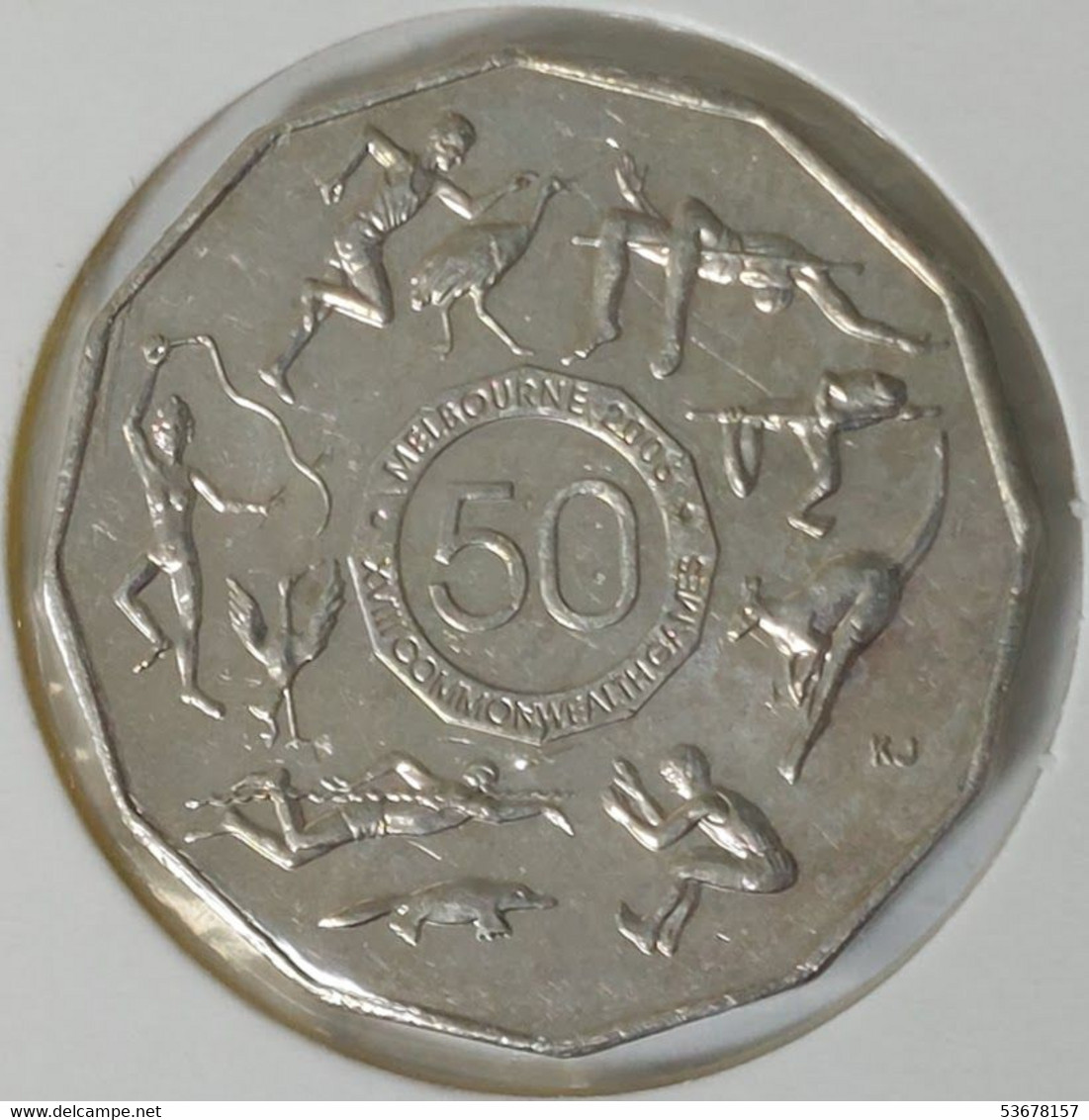 Australia - 50 Cents, 2005, XVIII Commonwealth Games, KM# 769 - Colecciones