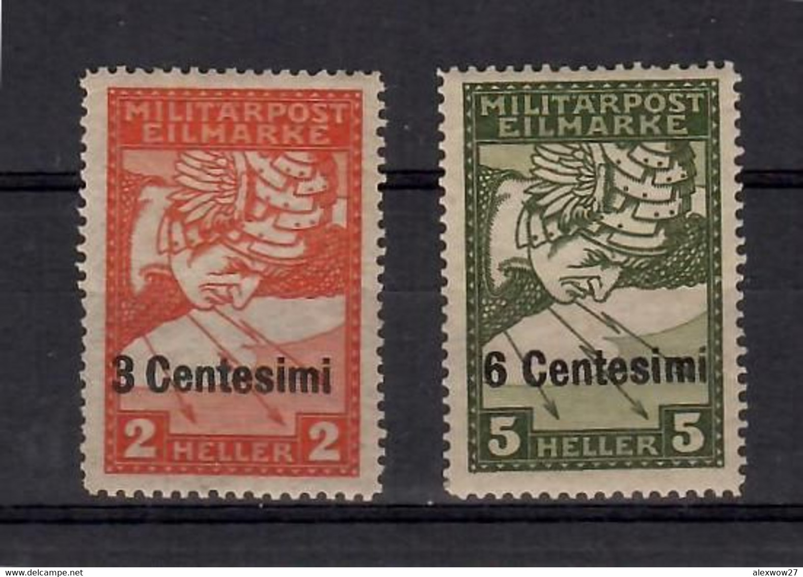 Occupazione Austriaca 1918  ESPRESSI  ( Sass.1/2)  ** MNH / VF - Occ. Autrichienne