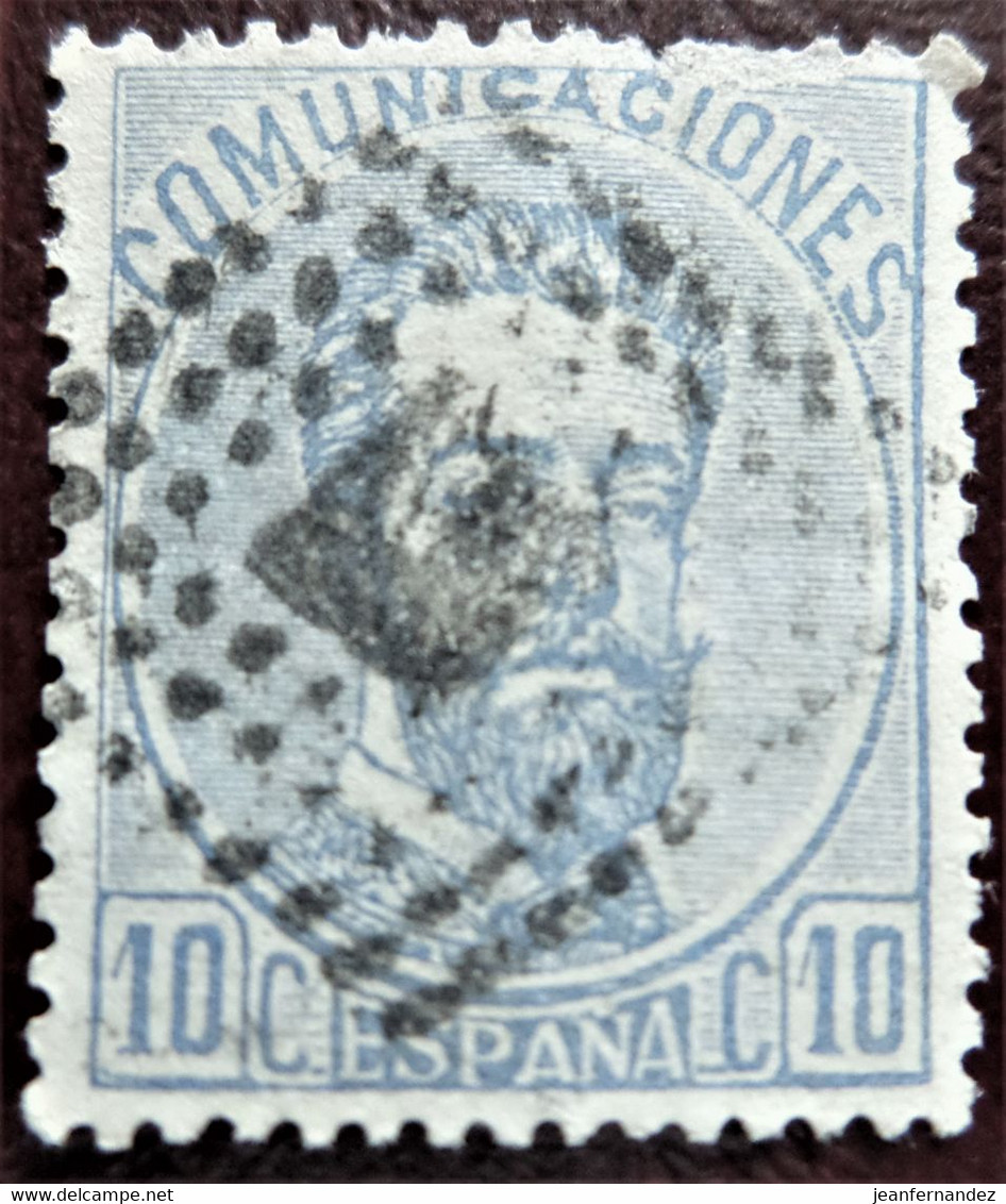 Timbre De Amadeo 1872  Edifil N° 121 - Gebruikt