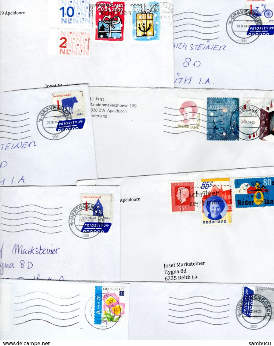 Niederlande 60  Stück Auslandebrief Neu - Lettres & Documents