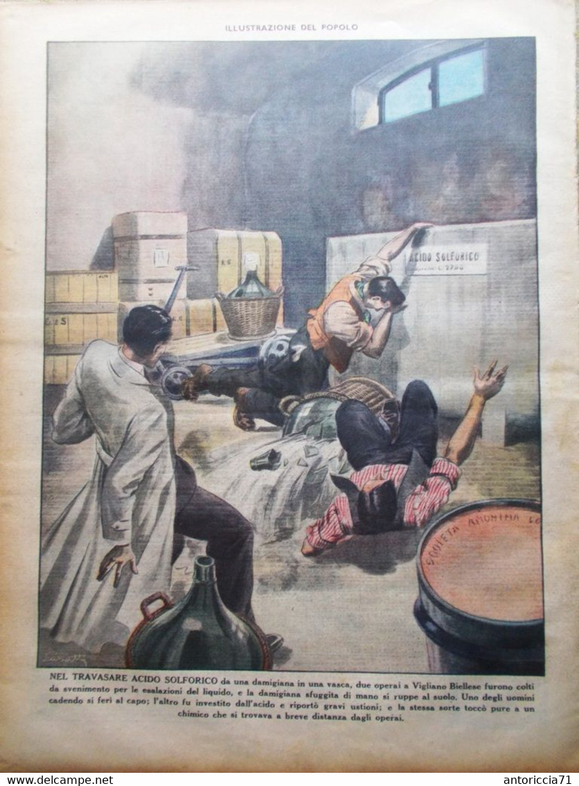 Illustrazione Del Popolo 5 Luglio 1941 WW2 Clotilde Lubiana Sollum Acrobati Hege - Guerra 1939-45