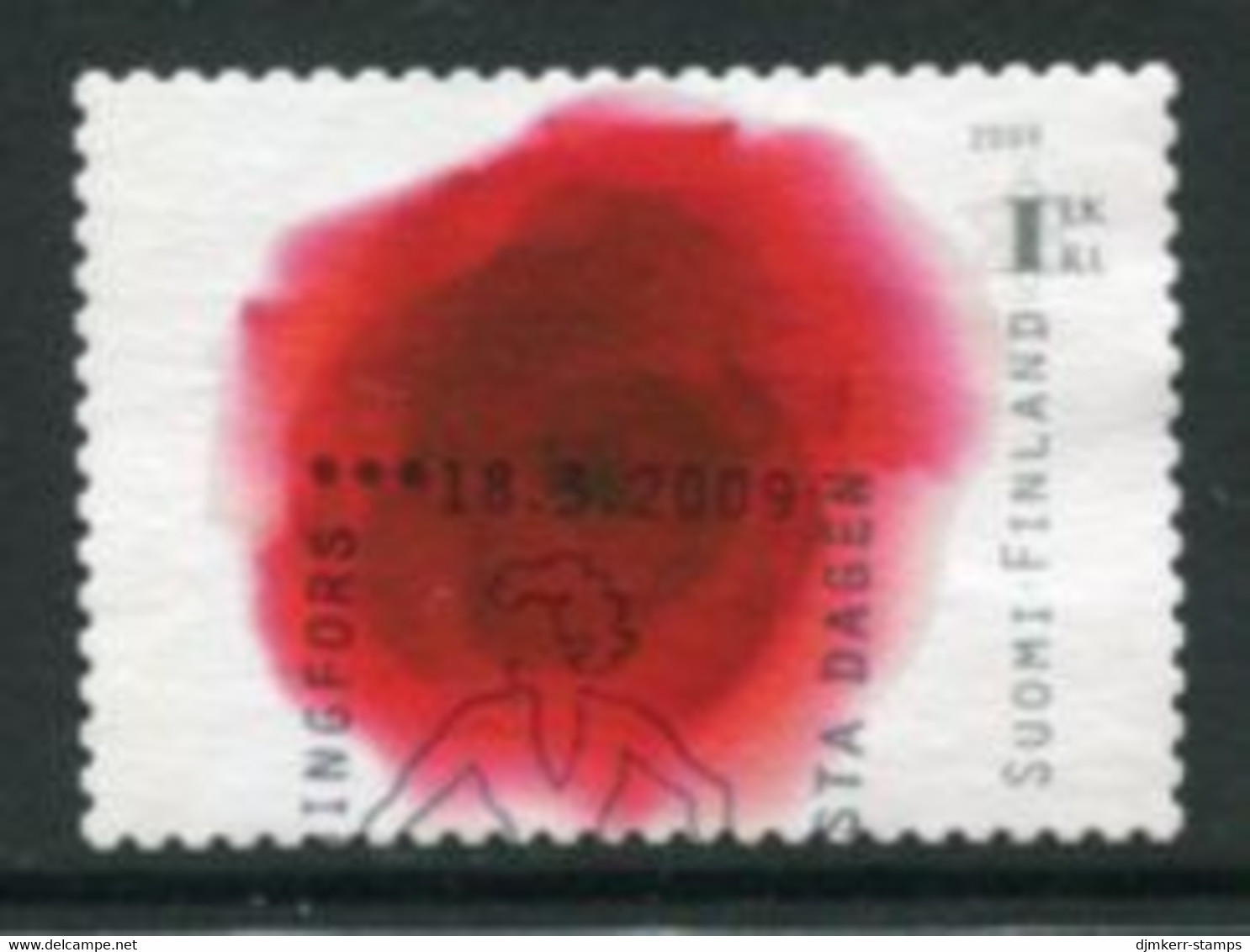 FINLAND 2009 Flower: Rose Used.  Michel 1967 - Used Stamps