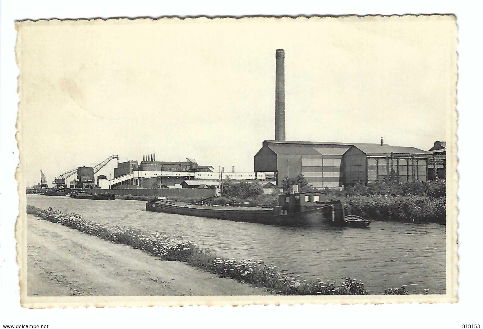 Sint-Jozef-Olen  Noordkant Van 't Koperfabriek 1961 - Olen