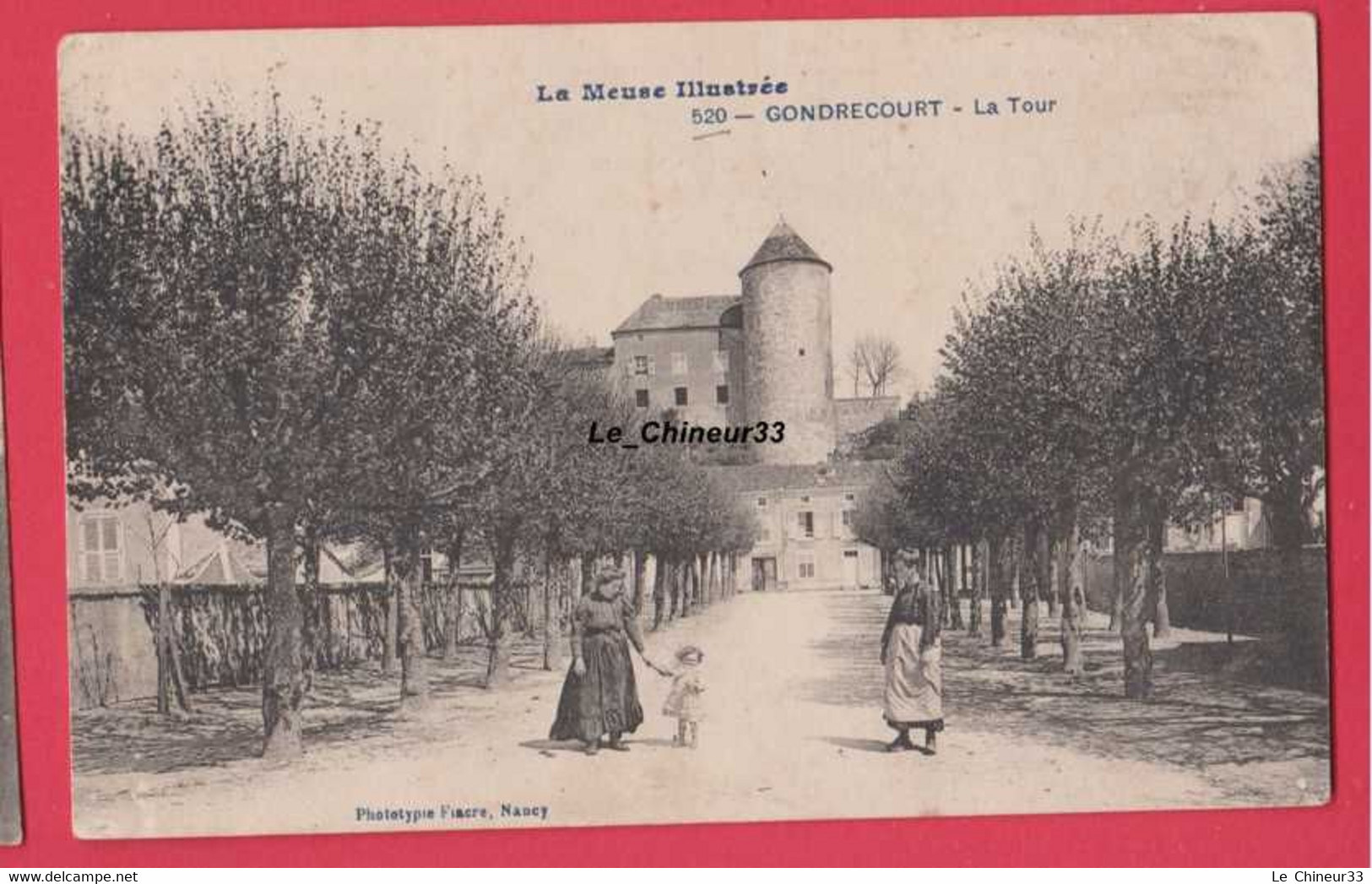 55 - GONDRECOURT ---La Tour------animé - Gondrecourt Le Chateau