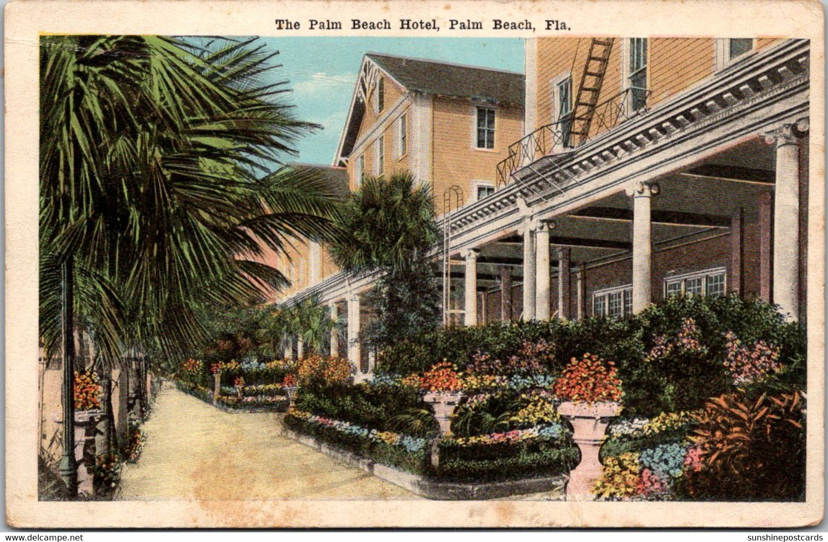 Florida Palm Beach The Palm Beach Hotel 1920 - Palm Beach