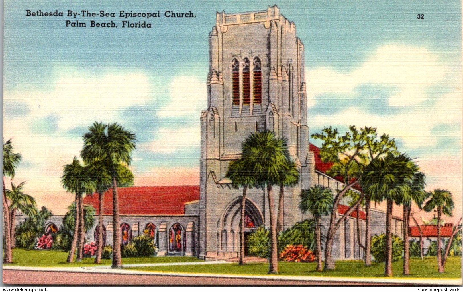 Florida Palm Beach Bethesda By-The-Sea Epsicopal Church - Palm Beach