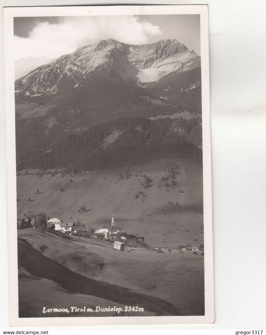 B1853) LERMOOS - Tirol Mit Danielsp. 2342m  - Häuser Kirche ALT ! - Lermoos