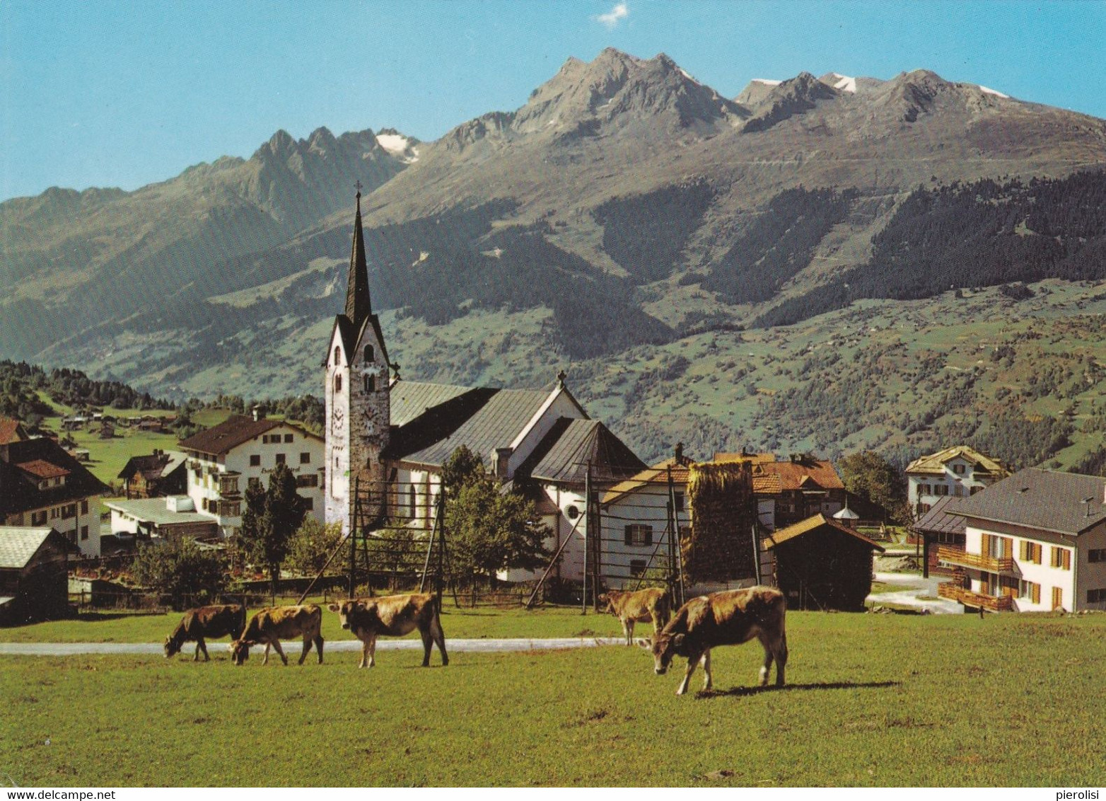 (D-ST002) - OBERSAXEN - MEIERHOF (Grisons) - Mit Den Brigelserhorner - Breil/Brigels