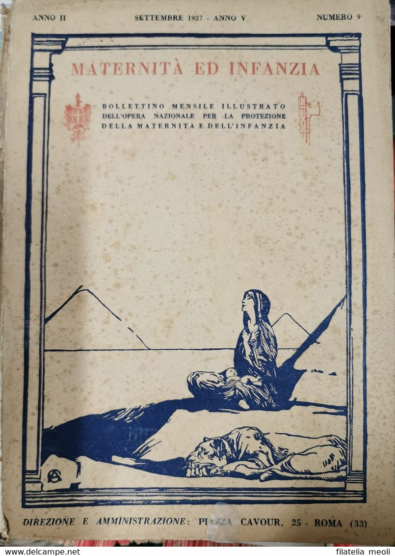 1927 MATERNITA' E INFANZIA - War 1939-45