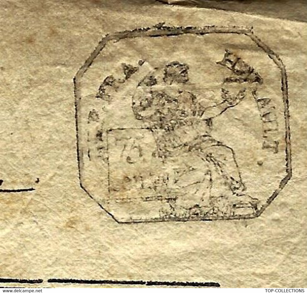 1802 PATENTE DE NEGOCIANT MAIRIE DE MONTPELLIER PATENTE DE NEGOCIANT AVEC SIGNATURES VOIR SCANS - Documents Historiques