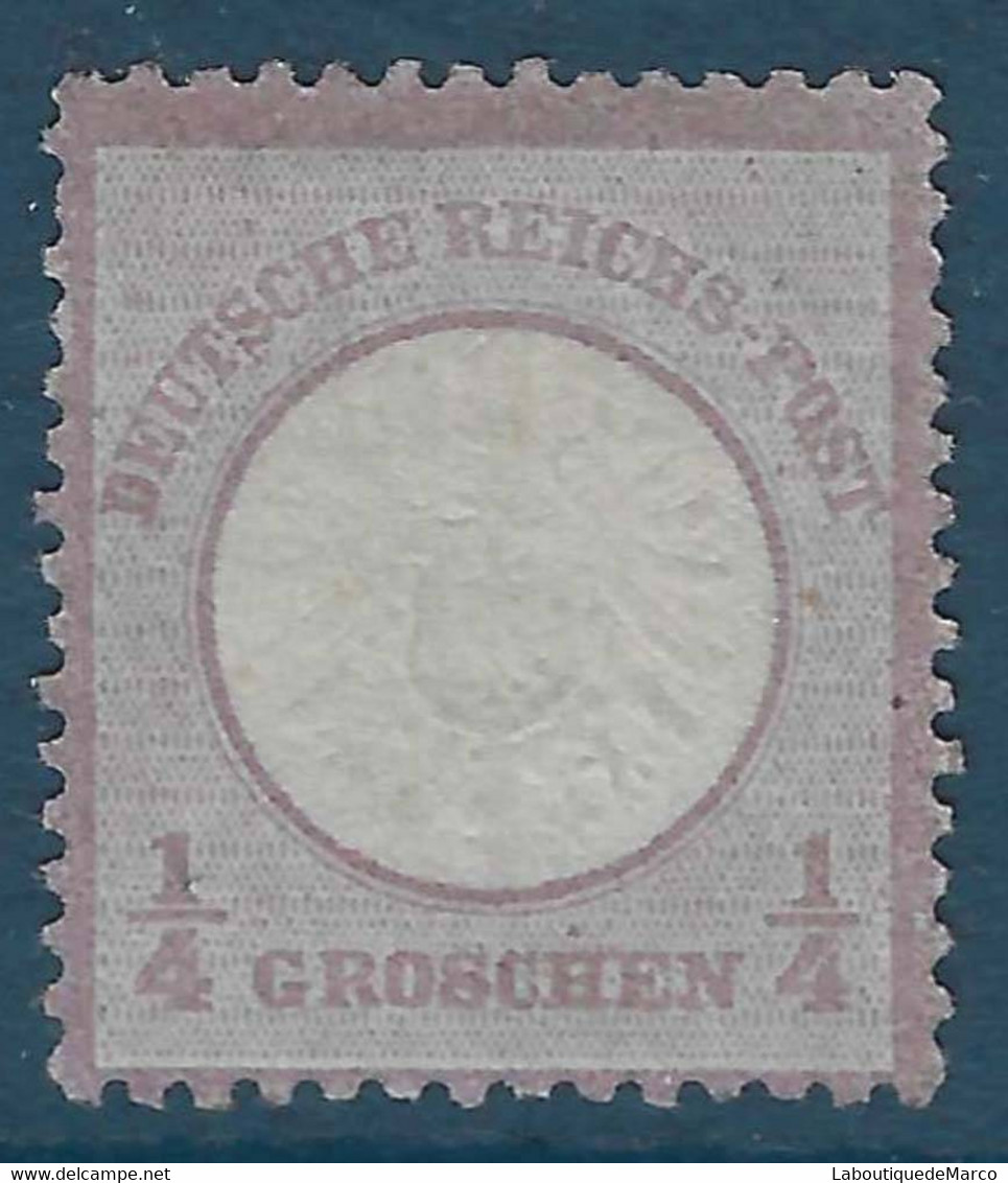 Allemagne Yvert No 13 Neuf Sans Gomme Aigle Et Gros Ecusson - Unused Stamps
