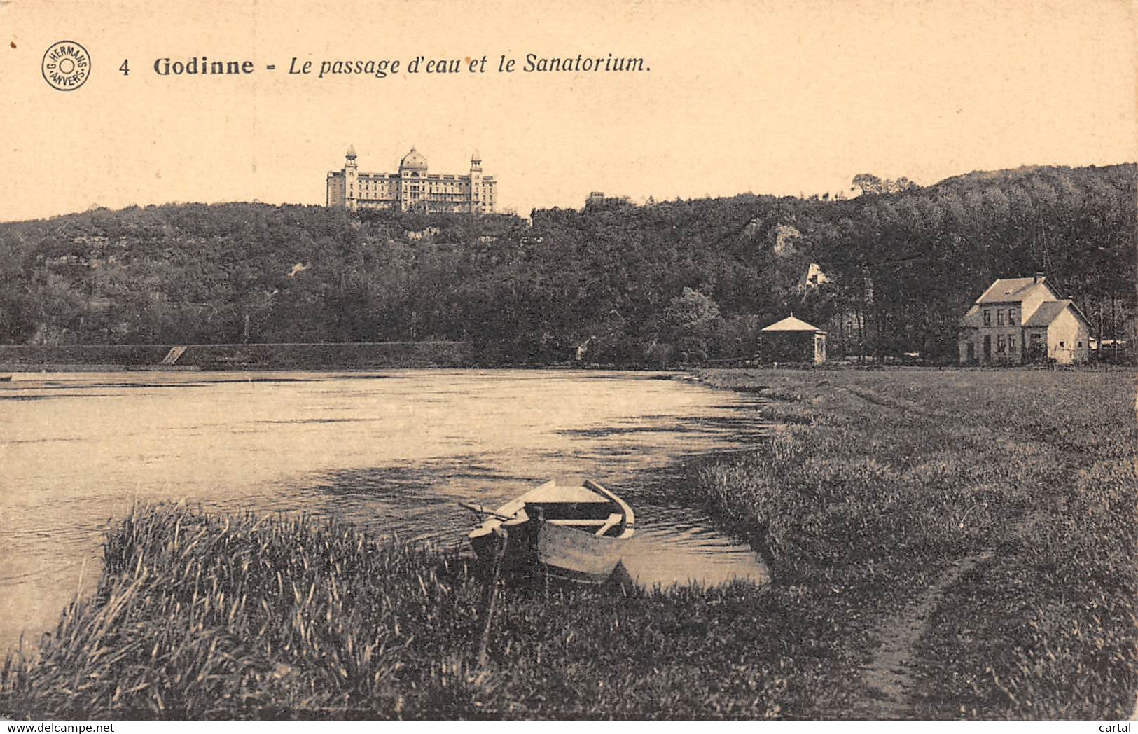 GODINNE - Le Passage D'eau Et Le Sanatorium - Yvoir