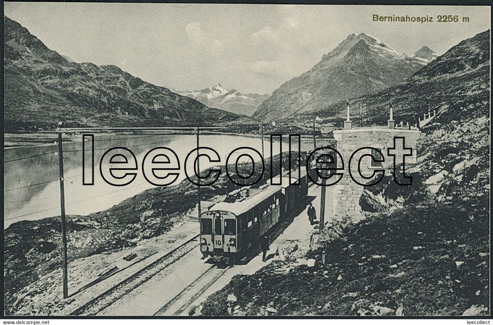 Suisse - GR Bernina Hospiz - Bahnhof - Bernina Bahn BB - RhB - Poschiavo - Poschiavo