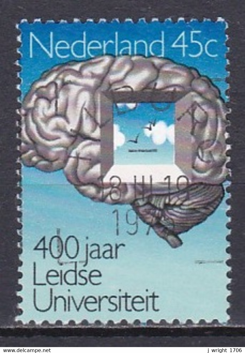 Netherlands, 1975, University Of Leyden 400th Anniv, 45c, USED - Usados