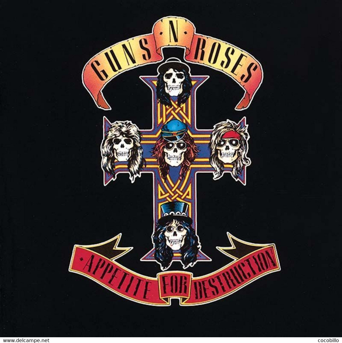 CD Album - Guns 'n Roses - ( 1987 ) - Appetite For Destruction - 1991 - Hard Rock En Metal