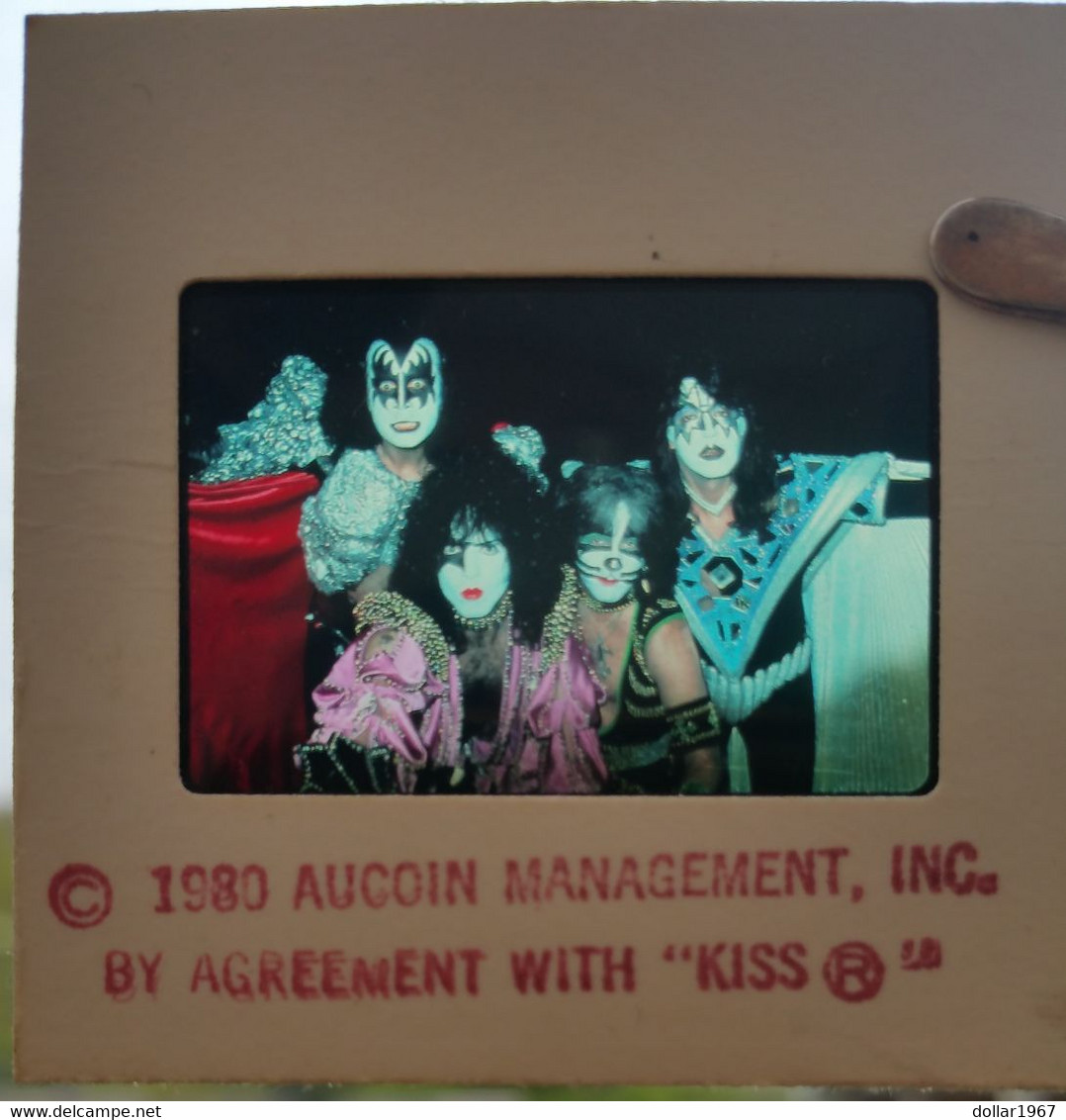 KISS -1980 Fotodia - Bill Aucoin Management - Zeldzame KISS-  - Dia / Foto's  For Condition. (Originalscan !!) - Photos