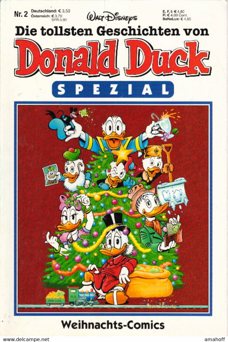 Die Tollsten Geschichten Von Donald Duck Spezial 2 Weihnachts-Comics, 4.11.2003, Ehapa Comic, 4196050003507 - Autres & Non Classés