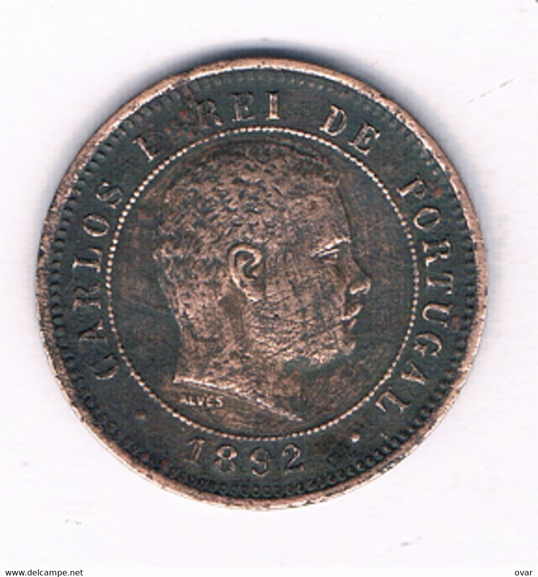 5 REIS 1892  PORTUGAL /13542/ - Portugal