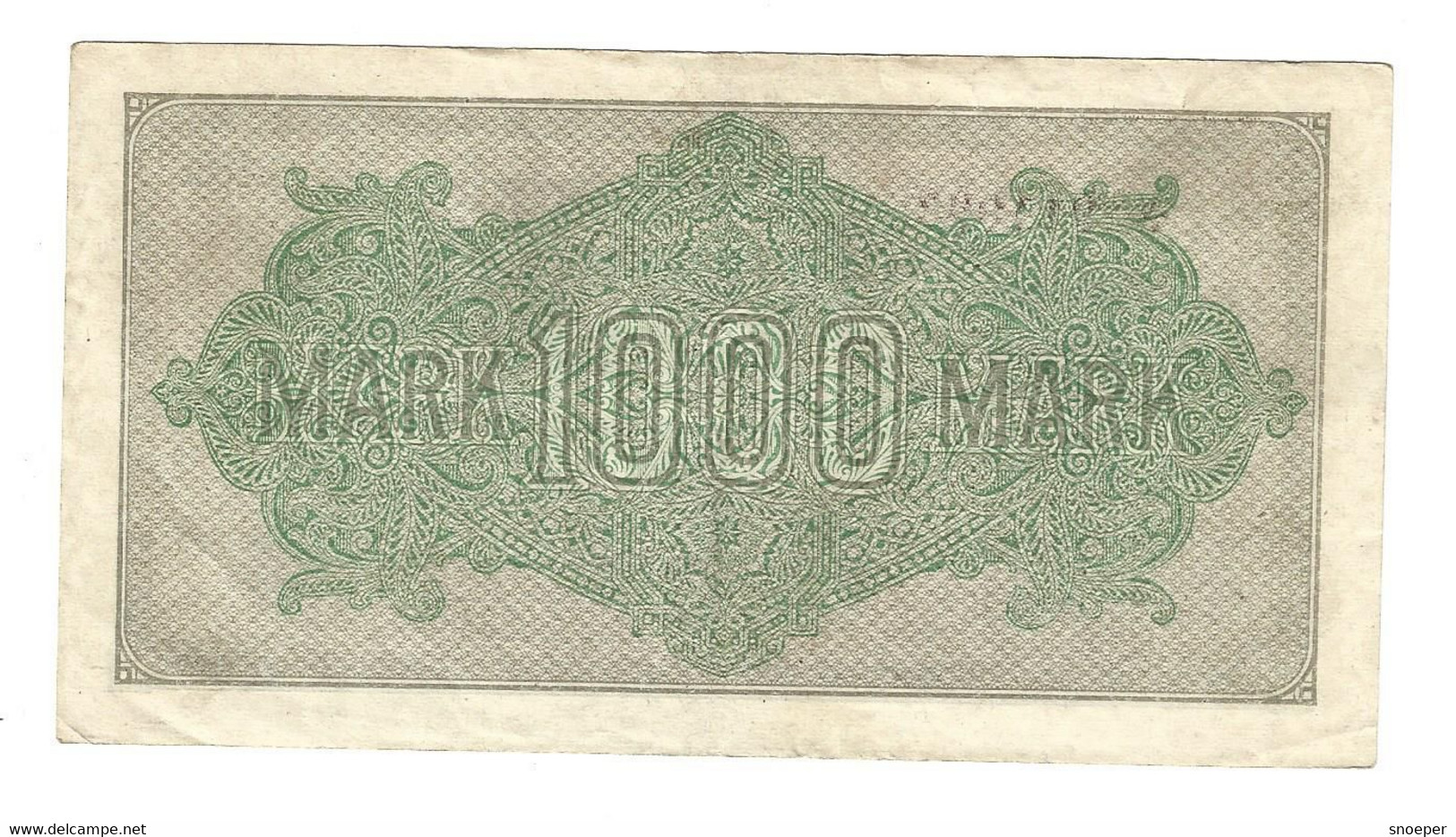 Berlin 1000 Mark 15/9/1923   76d - 1000 Mark