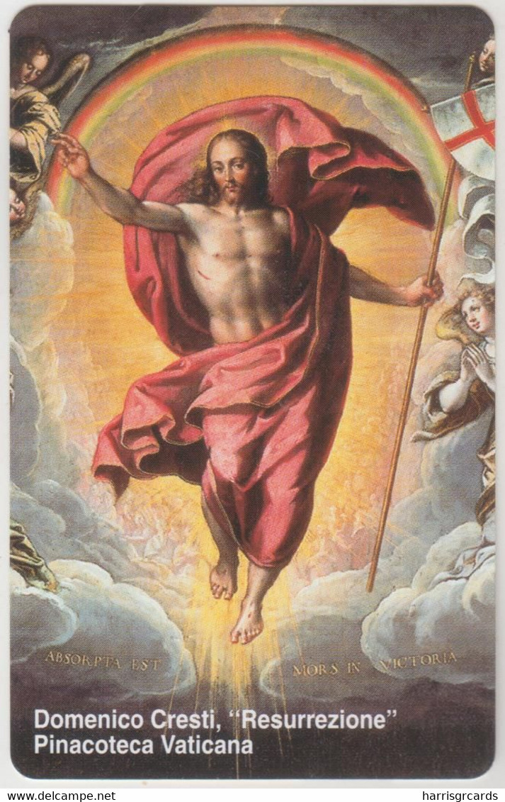 VATICAN - Domenico Cresti, "Resurrezione", 01/01, 10.000 ₤., Tirage 11,000, Mint - Vatican