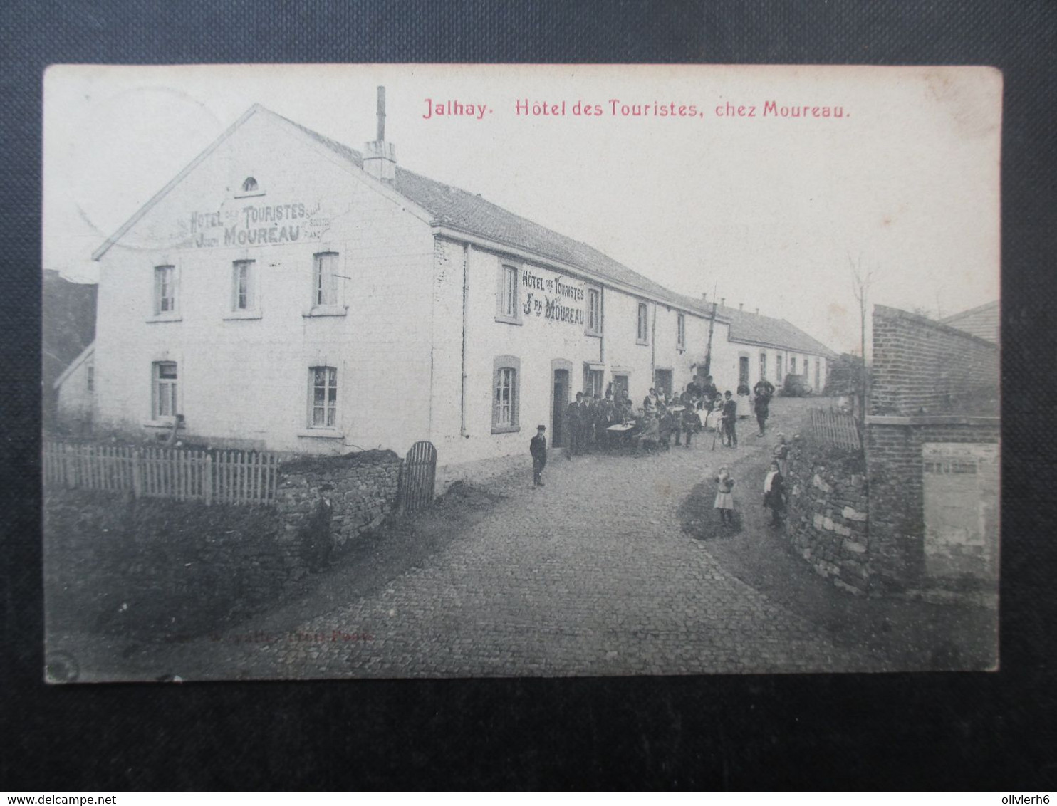 CP BELGIQUE (V2210) JALHAY (2 Vues) Hôtel Des Touristes Chez Moureau Marcophilie JALHAY 1909 - Jalhay