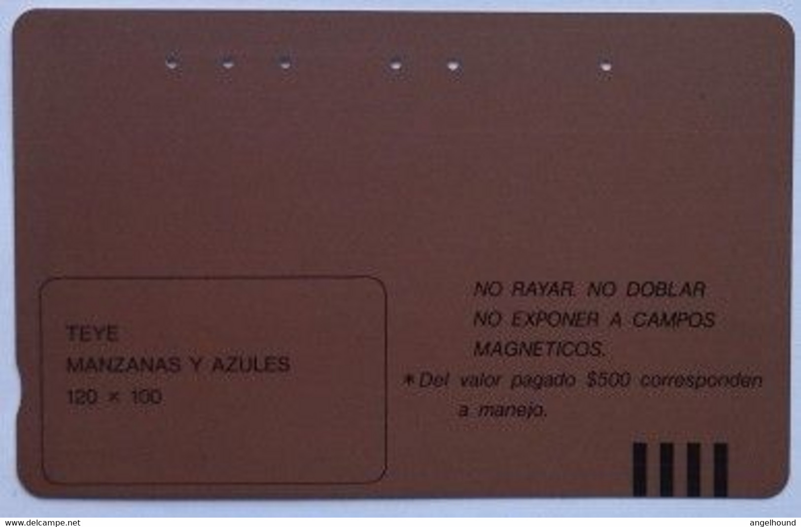 Colombia $10,500 Teye Manzanas Y Azules - Kolumbien