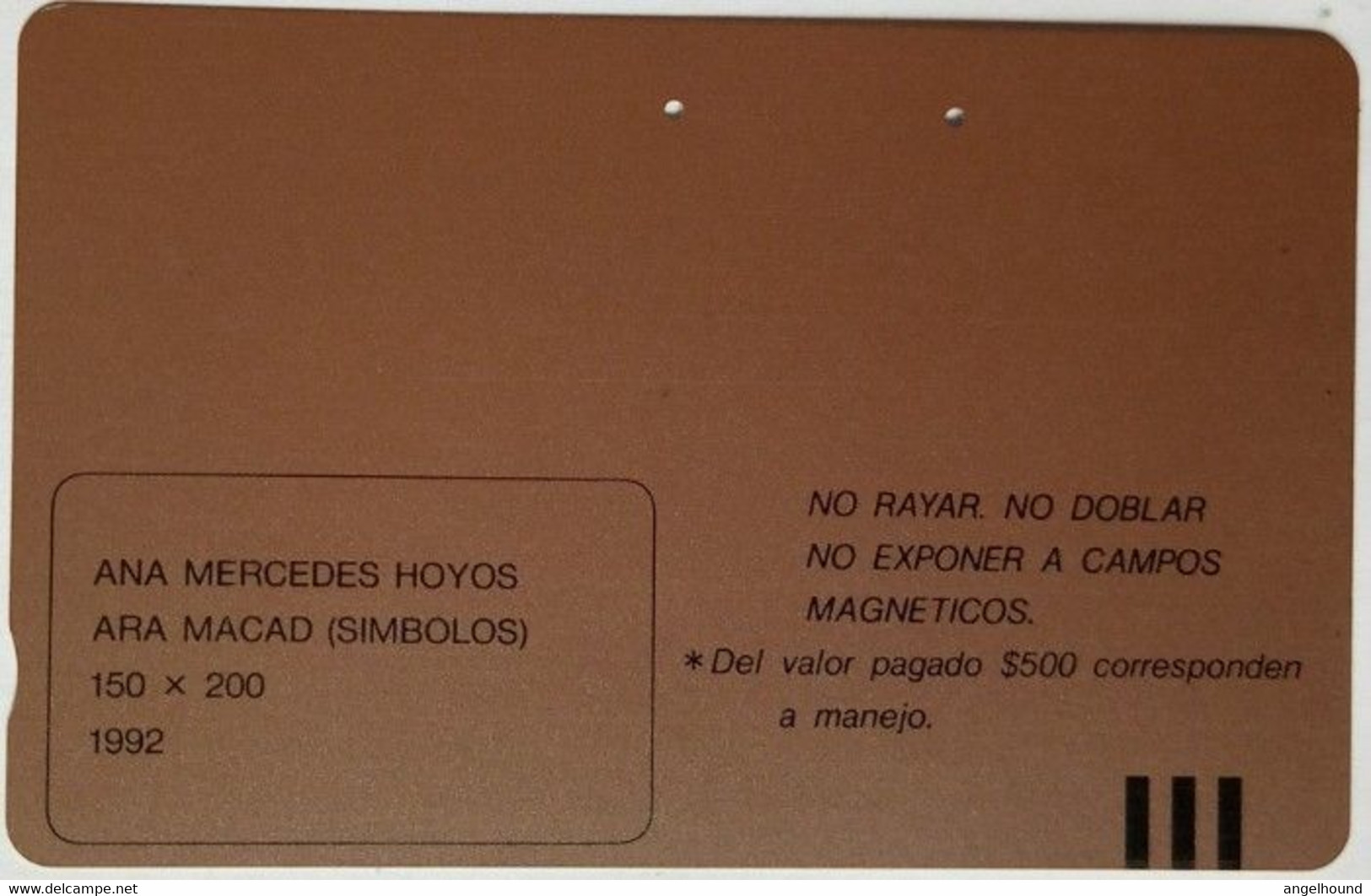 Colombia $5,500 Ana Mercedes Hoyos " Ara Macad " Simbolos - Kolumbien