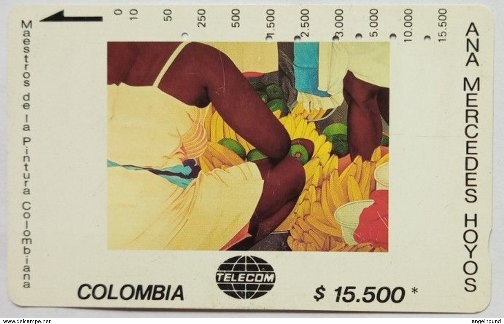 Colombia $15,500 Ana Mercedes Hoyos "Bazurto" - Kolumbien