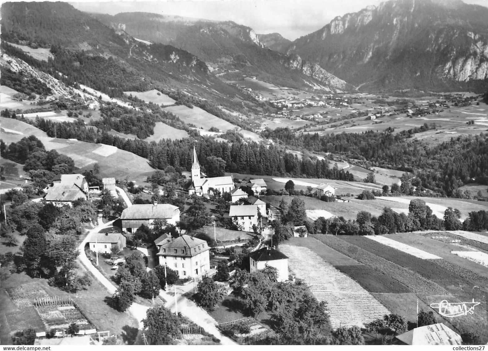 74-CHEVENOZ- VUE PANORAMIQUE AERIENNE - Chevenoz