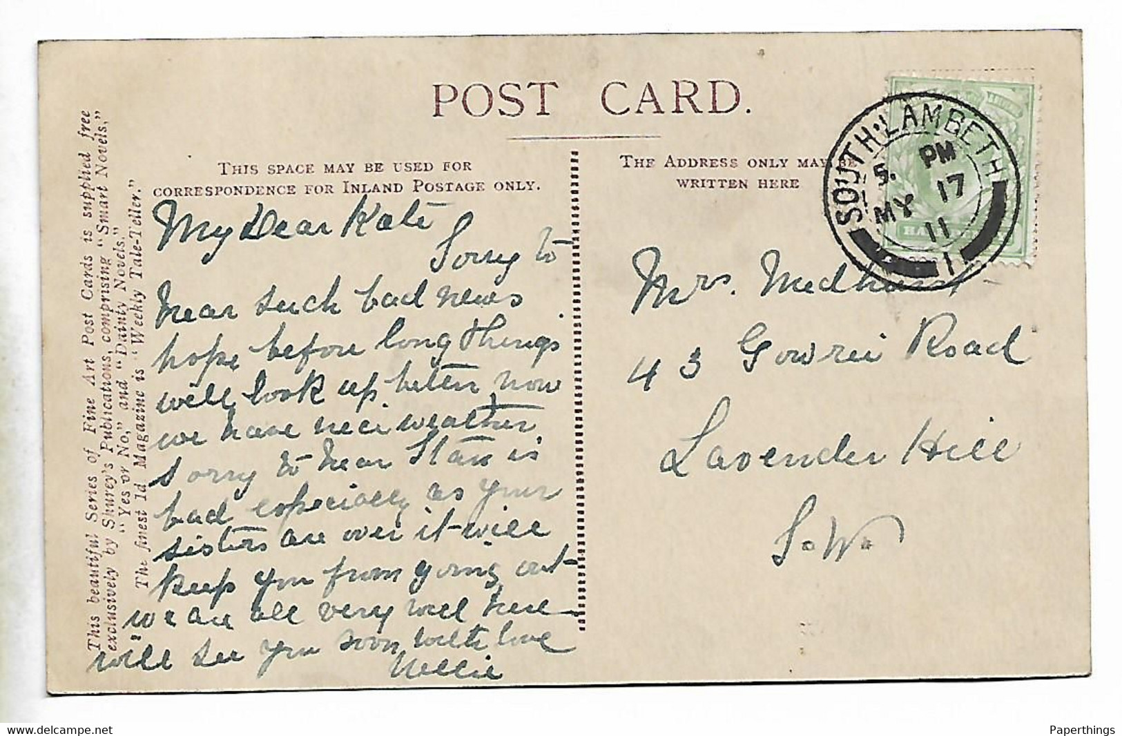 Postcard, Australia, Adelaide, The Rotunda And River Torrens, 1911. - Adelaide