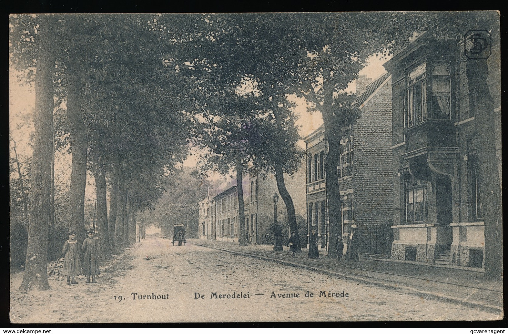 TURNHOUT  DE MERODELEI   AVENUE DE MERODE        2 SCANS - Turnhout