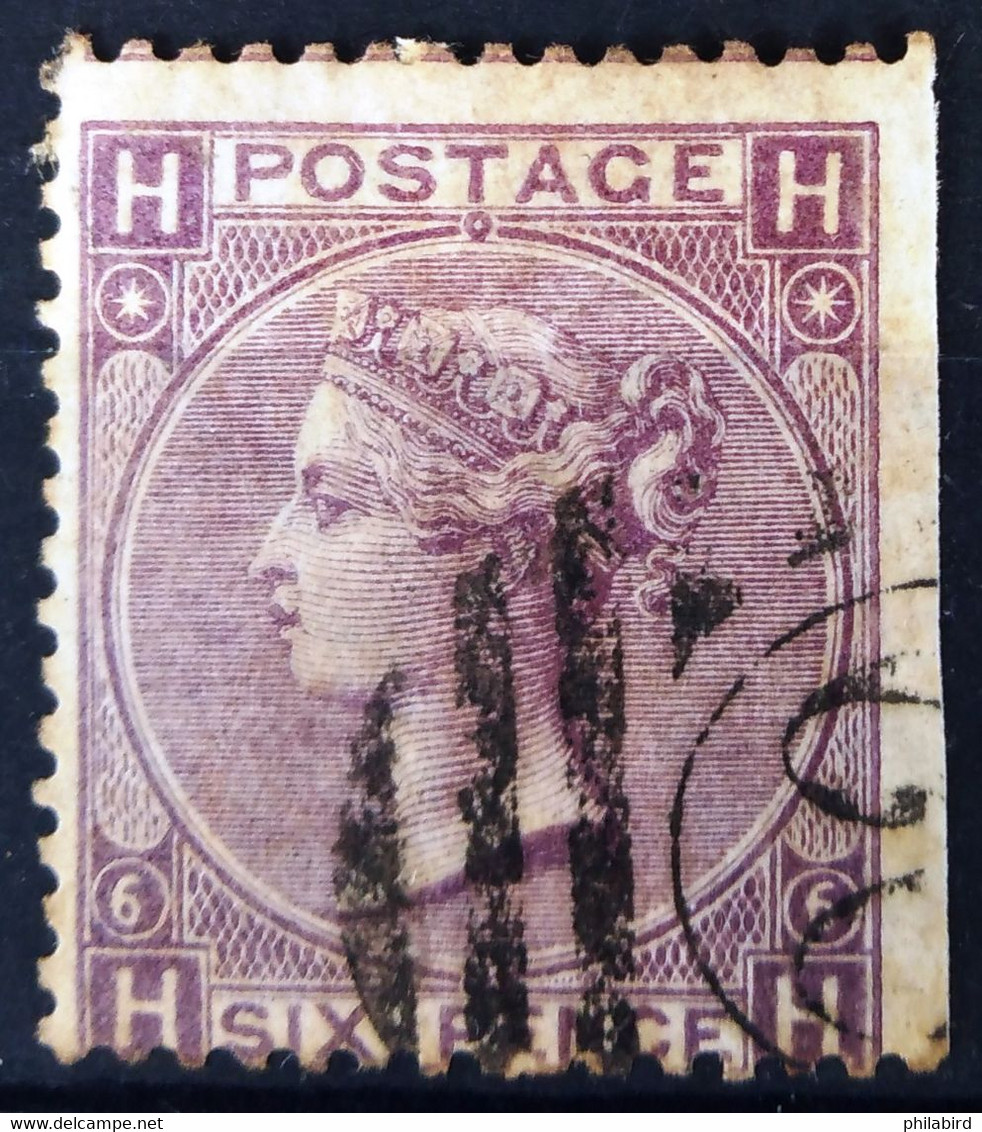 GRANDE-BRETAGNE                     N° 34     Planche 6                OBLITERE - Used Stamps