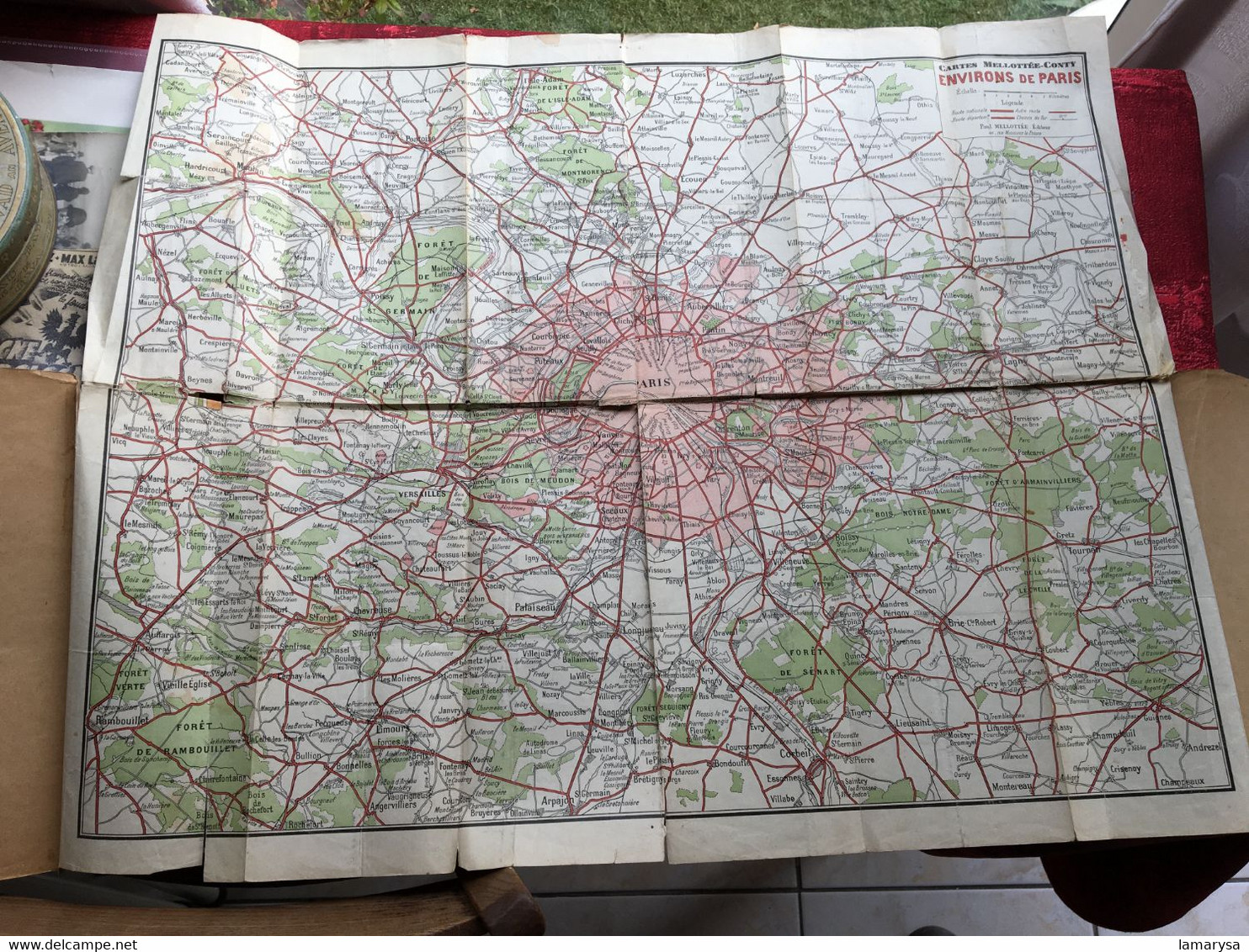 Mellottée-Conty Plan de Paris-☛Métropolitain-☛Environs Paris-chemin de fer-stations correspondances-ligne construction