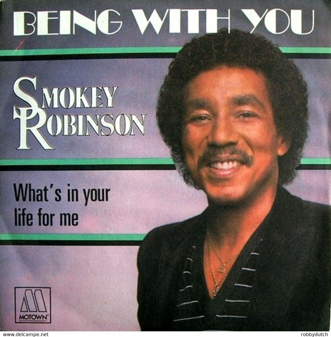 * 7" *  SMOKEY ROBINSON - BEING WITH YOU (France 1981 EX-!!) - Soul - R&B