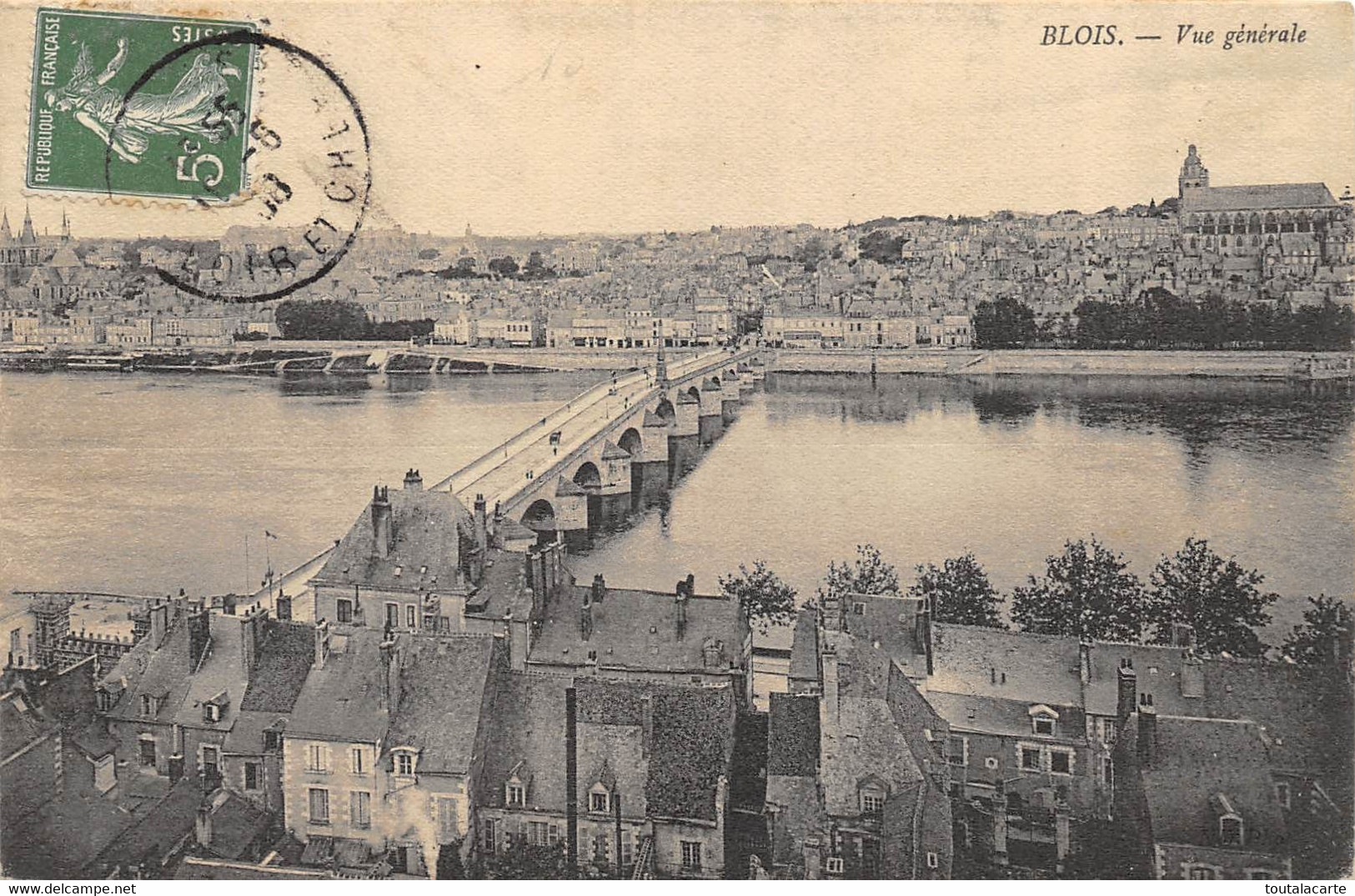 CPA 41 BLOIS VUE GENERALE - Blois