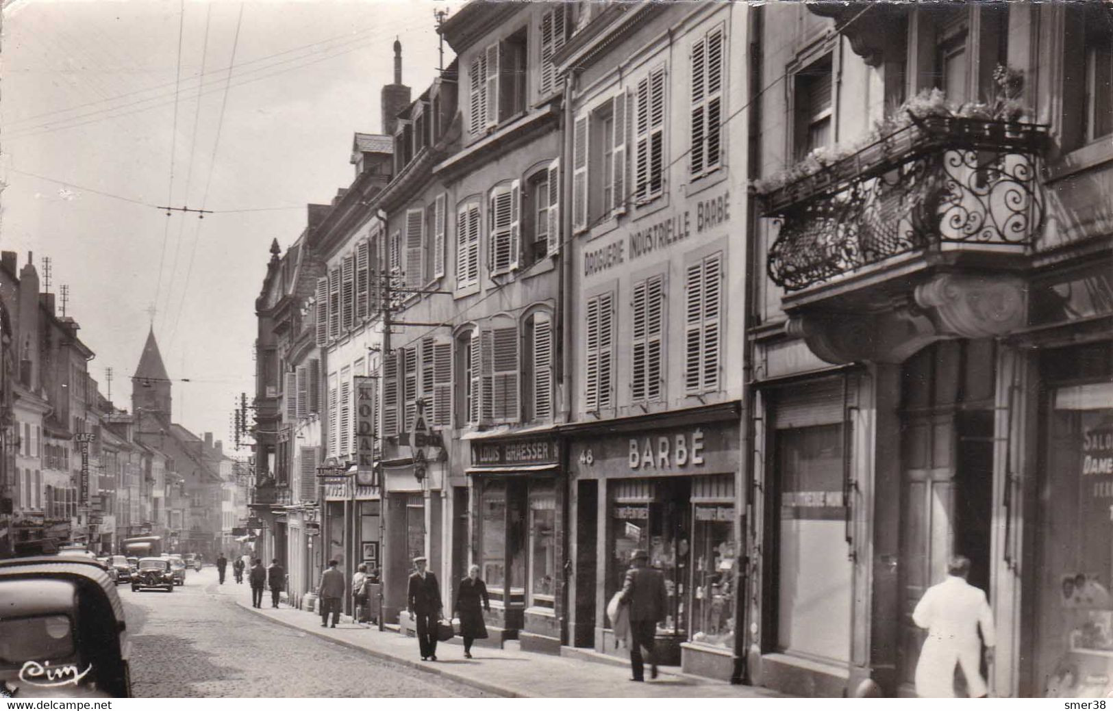 57 - Sarrebourg - La Grand' Rue  - Cpa - Sarrebourg