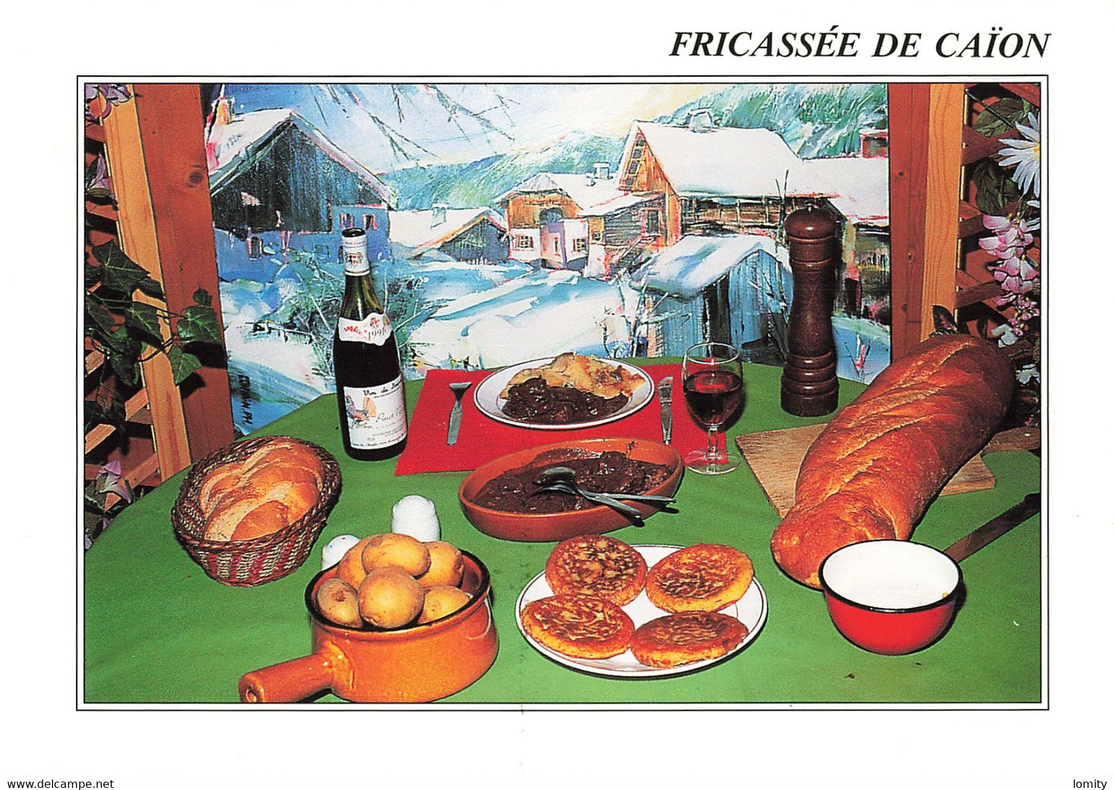 Recette De Cuisine CPM Fricassée De Caion - Recettes (cuisine)